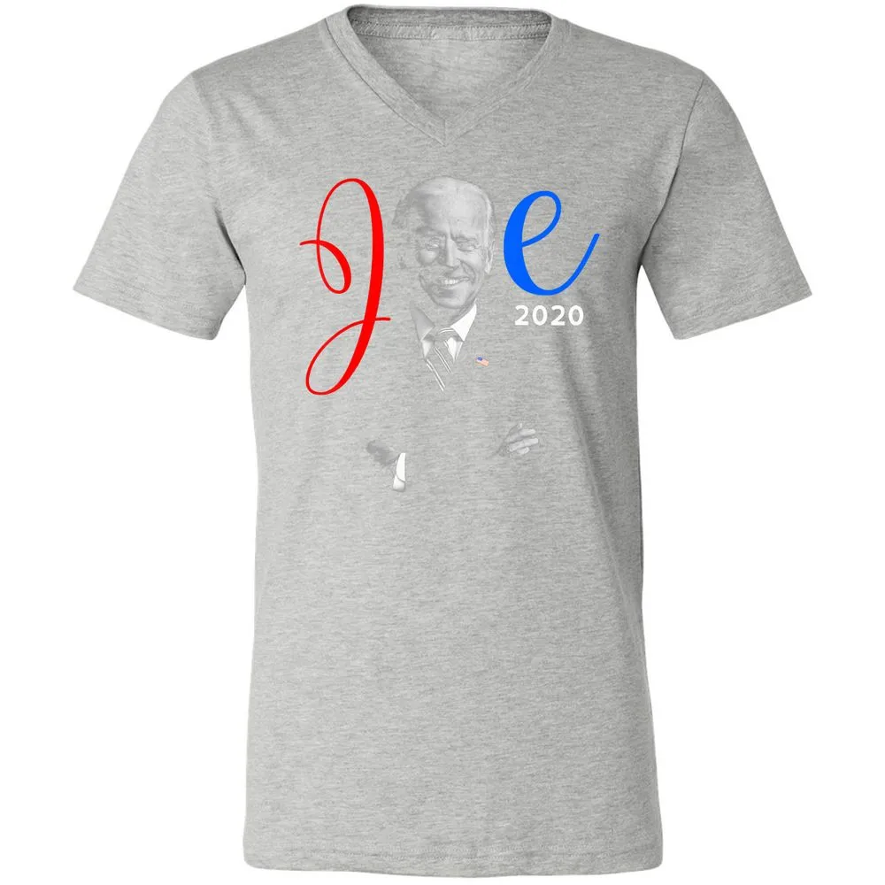 Unisex V-Neck T-Shirt - LHSJR4FR - Athletic Heather - 7