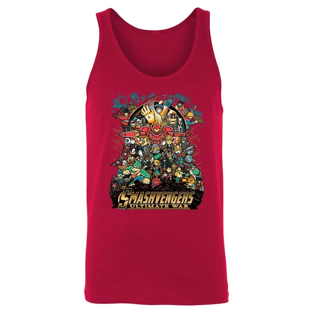 Unisex Jersey Tank - 1QT7E3TQ - Red - 11