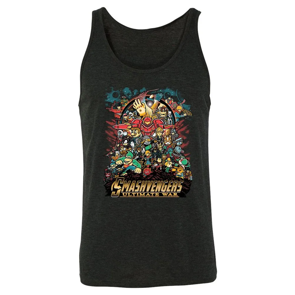 Unisex Jersey Tank - 1QT7E3TQ - Charcoal Black Triblend - 5