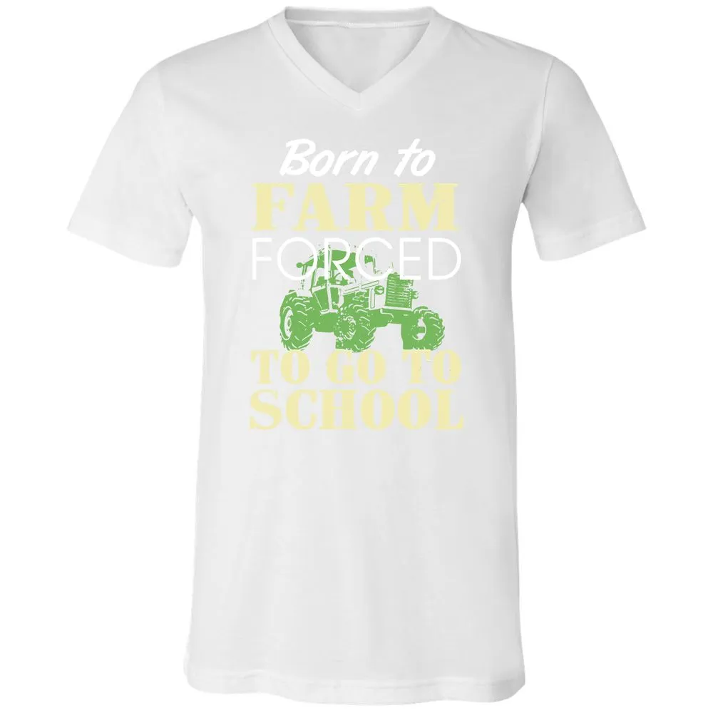 Unisex V-Neck T-Shirt - Z6YABT49 - White - 5
