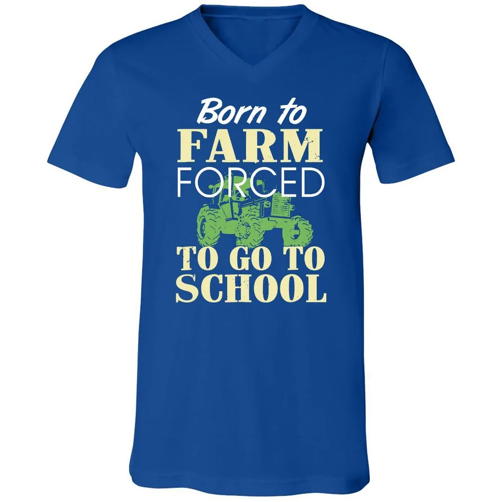 Unisex V-Neck T-Shirt - Z6YABT49 - True Royal - 4