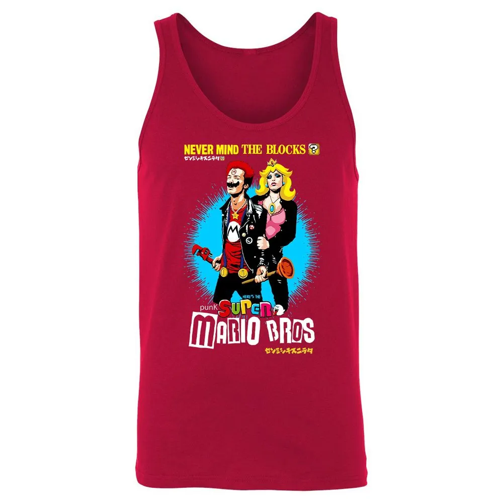 Unisex Jersey Tank - ZJGW2KAR - Red - 11