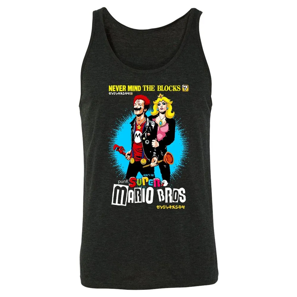 Unisex Jersey Tank - ZJGW2KAR - Charcoal Black Triblend - 5