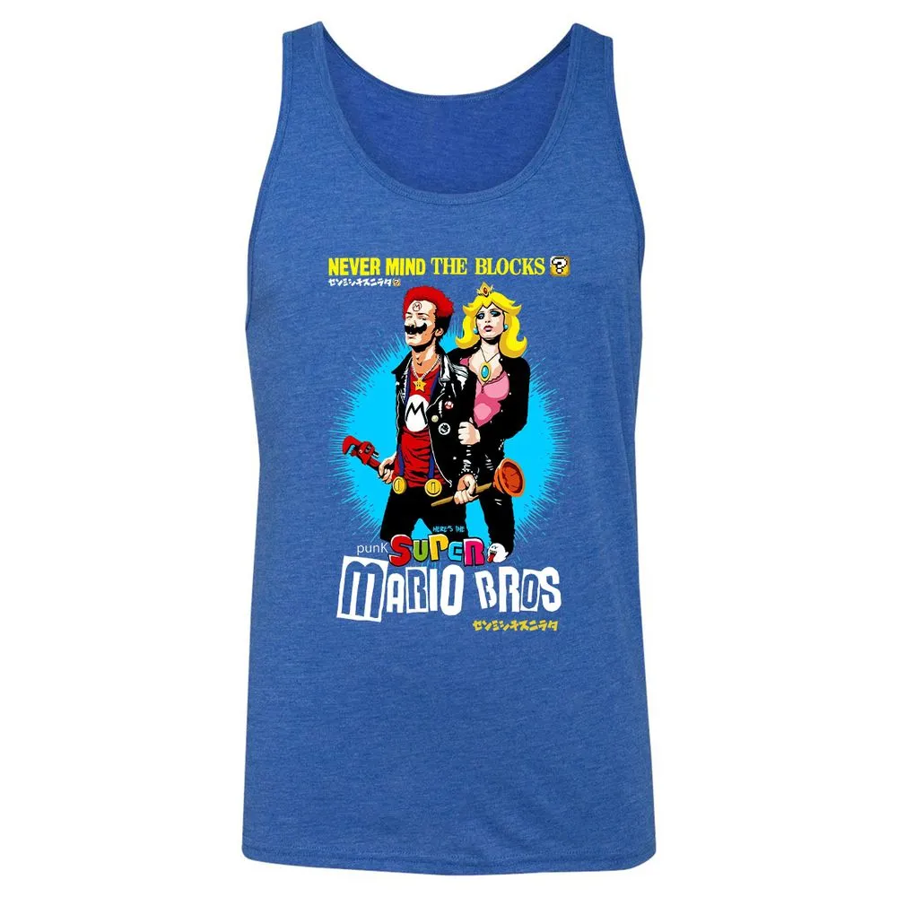 Unisex Jersey Tank - ZJGW2KAR - True Royal Triblend - 12