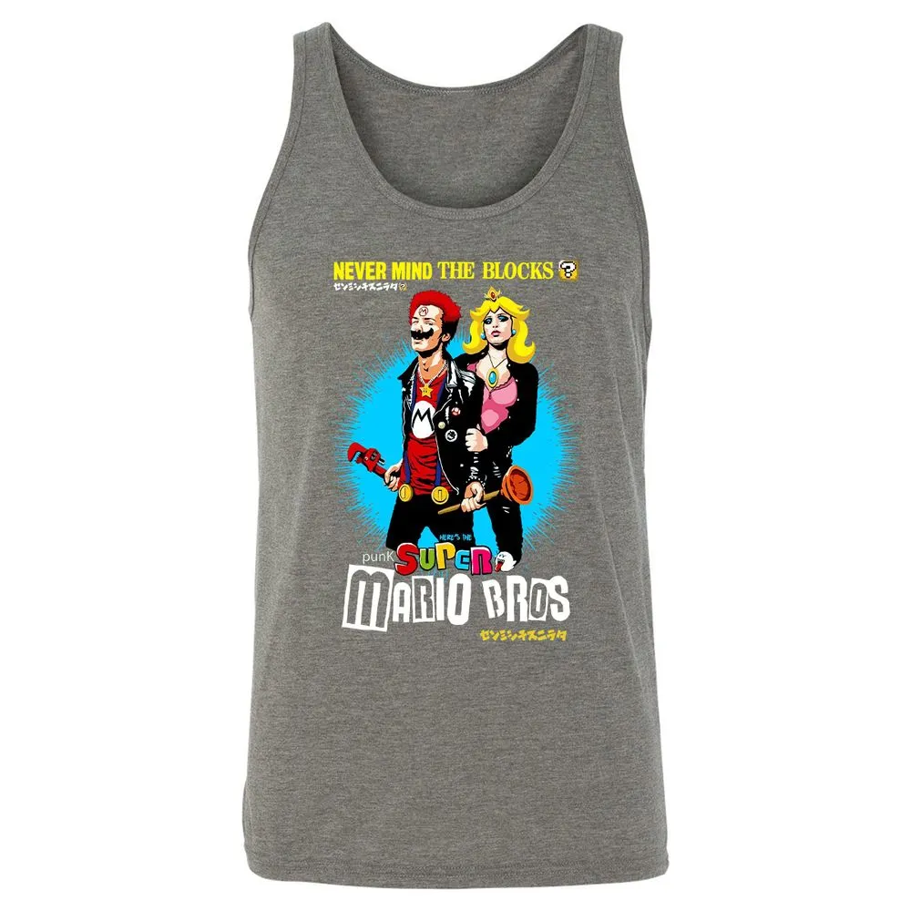 Unisex Jersey Tank - ZJGW2KAR - Grey Triblend - 8