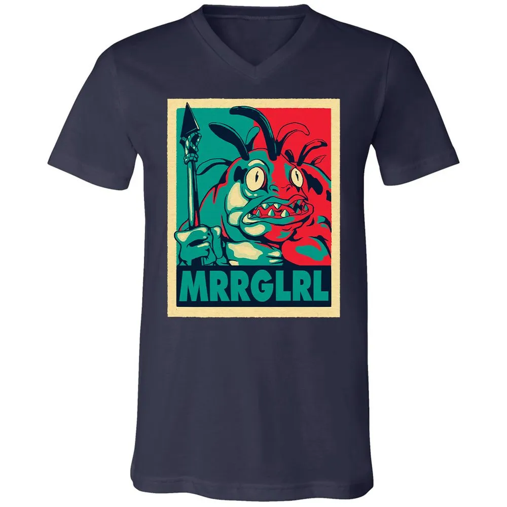 Unisex V-Neck T-Shirt - H11TVNMK - Navy - 2