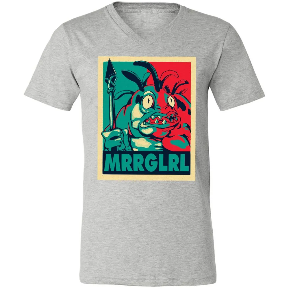 Unisex V-Neck T-Shirt - H11TVNMK - Athletic Heather - 7