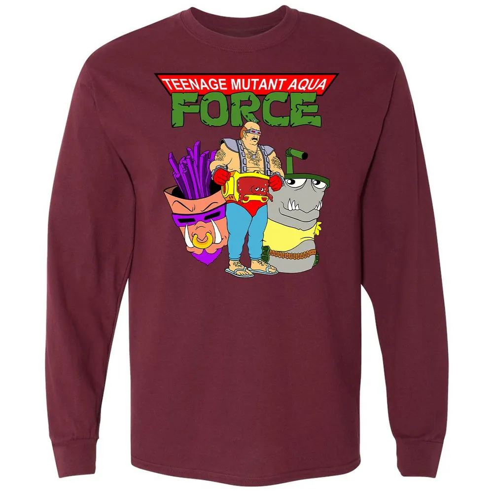 Long Sleeve T-Shirt - 8T3P1BK7 - Maroon - 11
