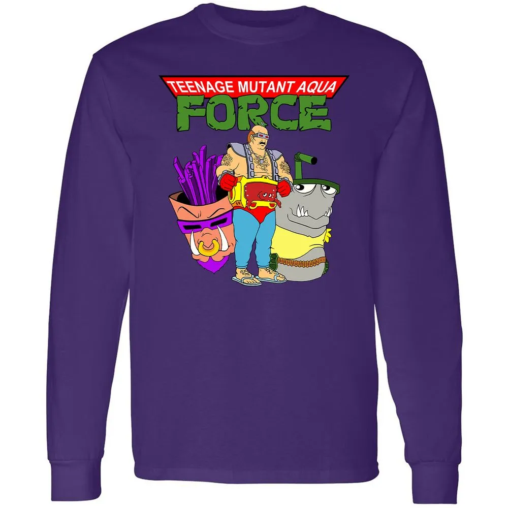 Long Sleeve T-Shirt - 8T3P1BK7 - Purple - 13
