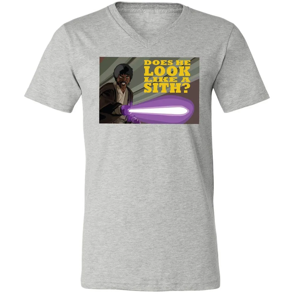 Unisex V-Neck T-Shirt - CEU62ZUE - Athletic Heather - 7