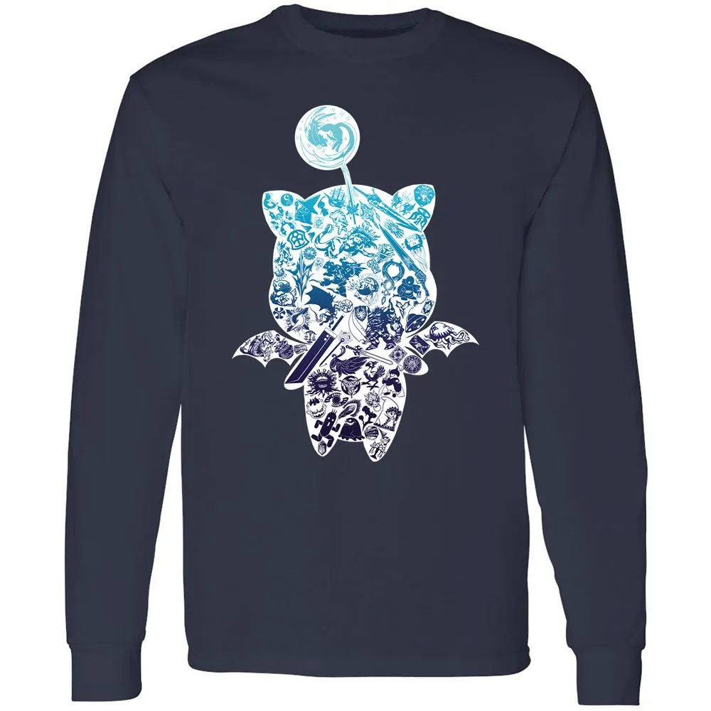 Long Sleeve T-Shirt - CWFP6PCE - Navy - 2