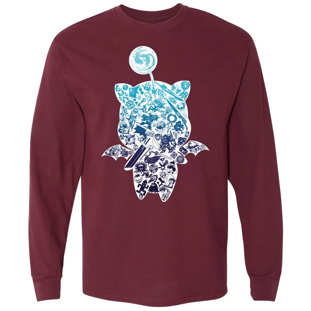 Long Sleeve T-Shirt - CWFP6PCE - Maroon - 11
