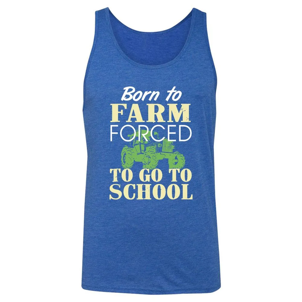 Unisex Jersey Tank - K1PFAL9L - True Royal Triblend - 12