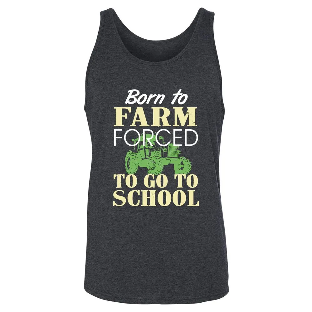 Unisex Jersey Tank - K1PFAL9L - Dark Grey Heather - 6