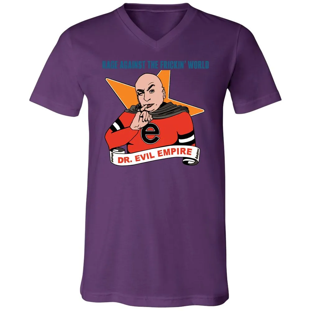 Unisex V-Neck T-Shirt - RNVB1KM3 - Team Purple - 9