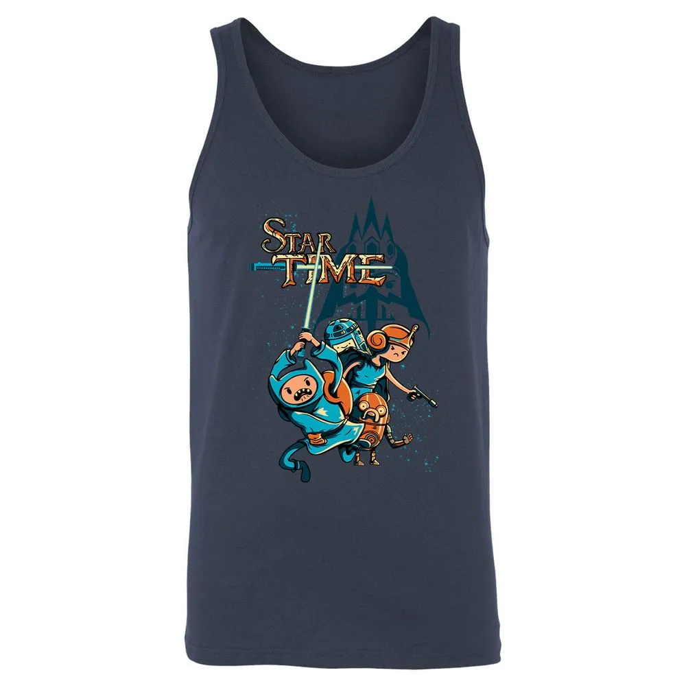 Unisex Jersey Tank - U9FG7YK6 - Navy - 2