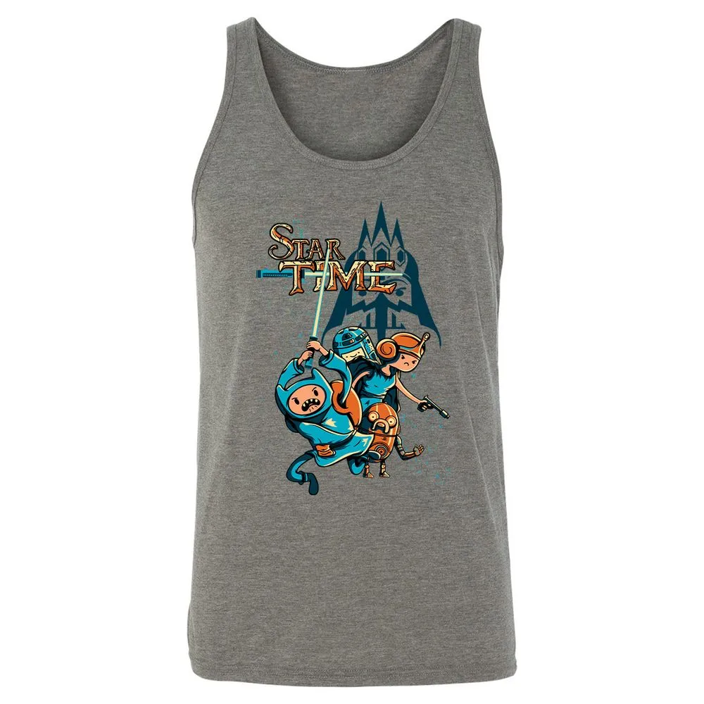 Unisex Jersey Tank - U9FG7YK6 - Grey Triblend - 8