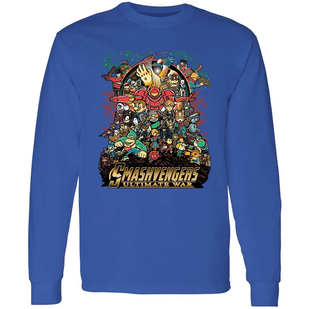 Long Sleeve T-Shirt - AMF1ZGFC - Royal - 8