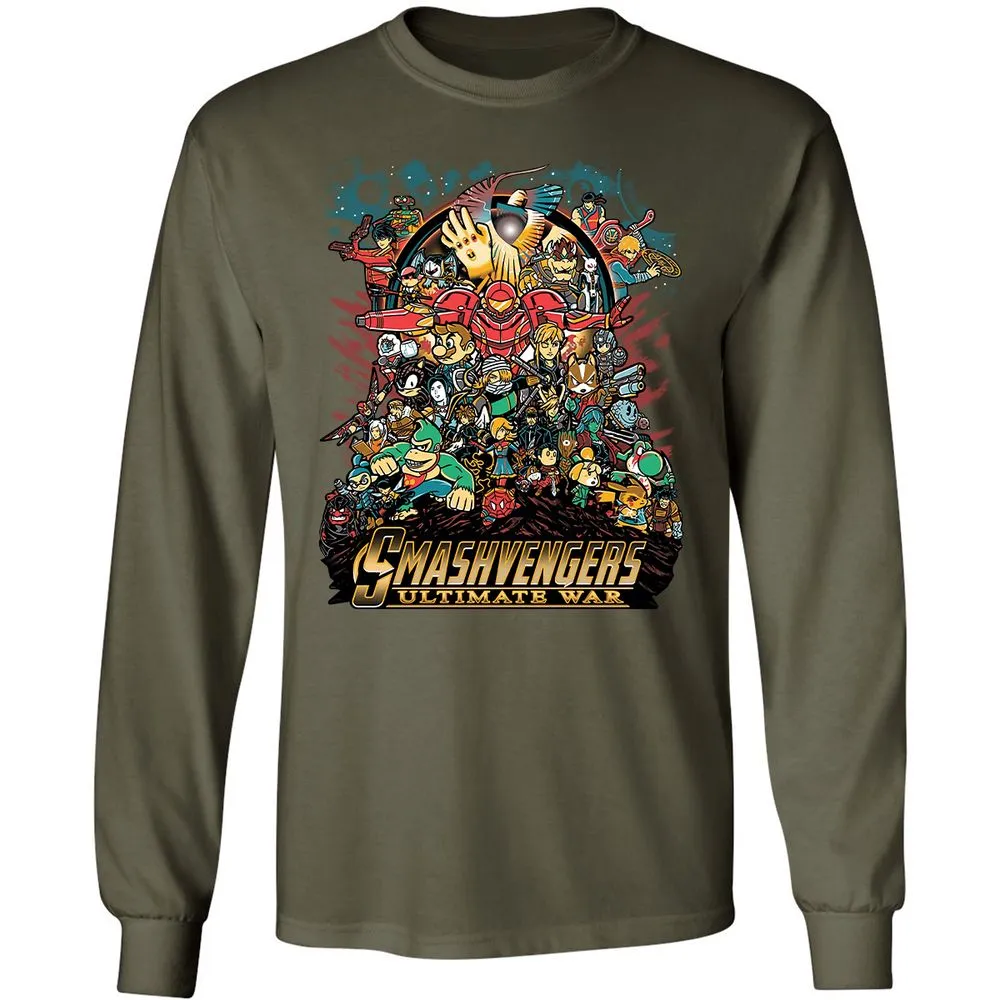 Long Sleeve T-Shirt - AMF1ZGFC - Military Green - 16