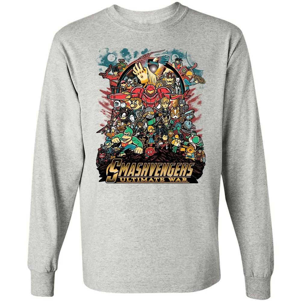 Long Sleeve T-Shirt - AMF1ZGFC - Ash - 7