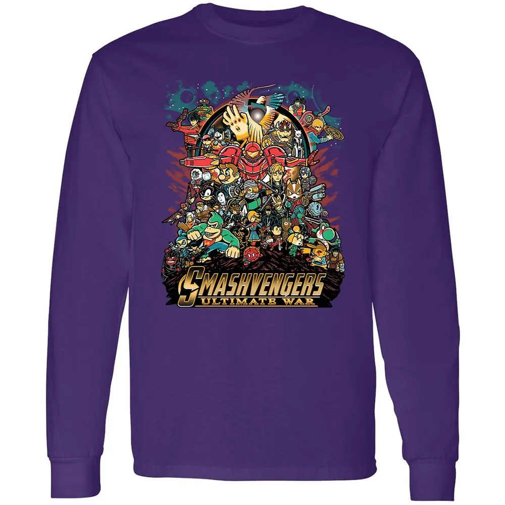 Long Sleeve T-Shirt - AMF1ZGFC - Purple - 13