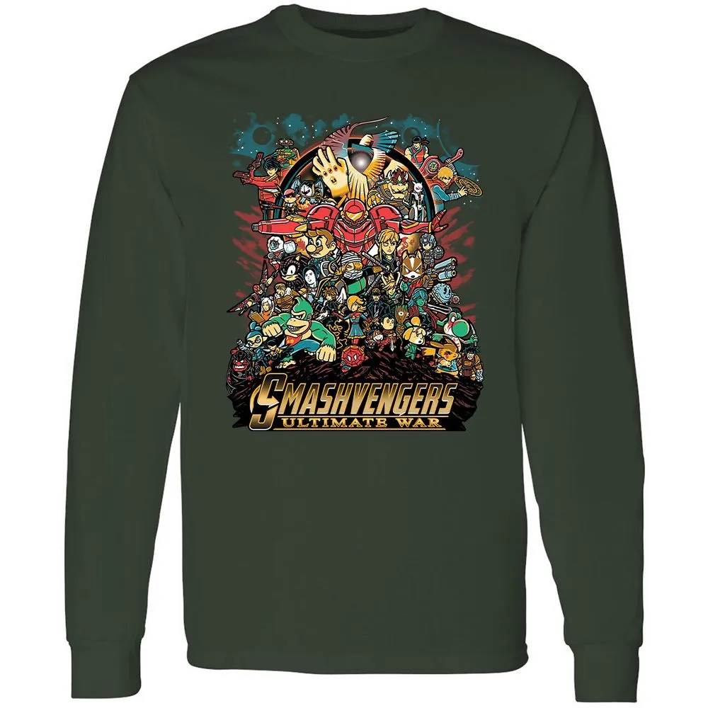Long Sleeve T-Shirt - AMF1ZGFC - Forest Green - 4