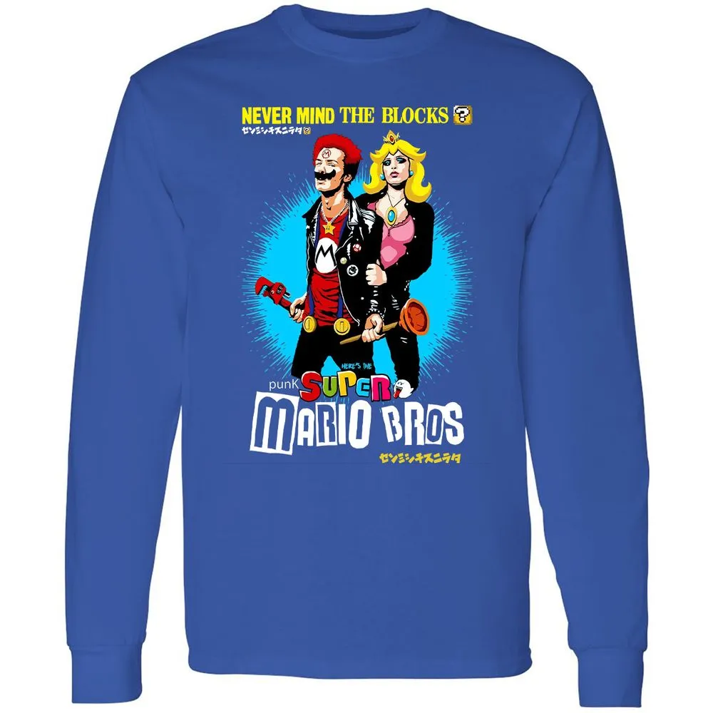 Long Sleeve T-Shirt - 76XP7YVG - Royal - 8