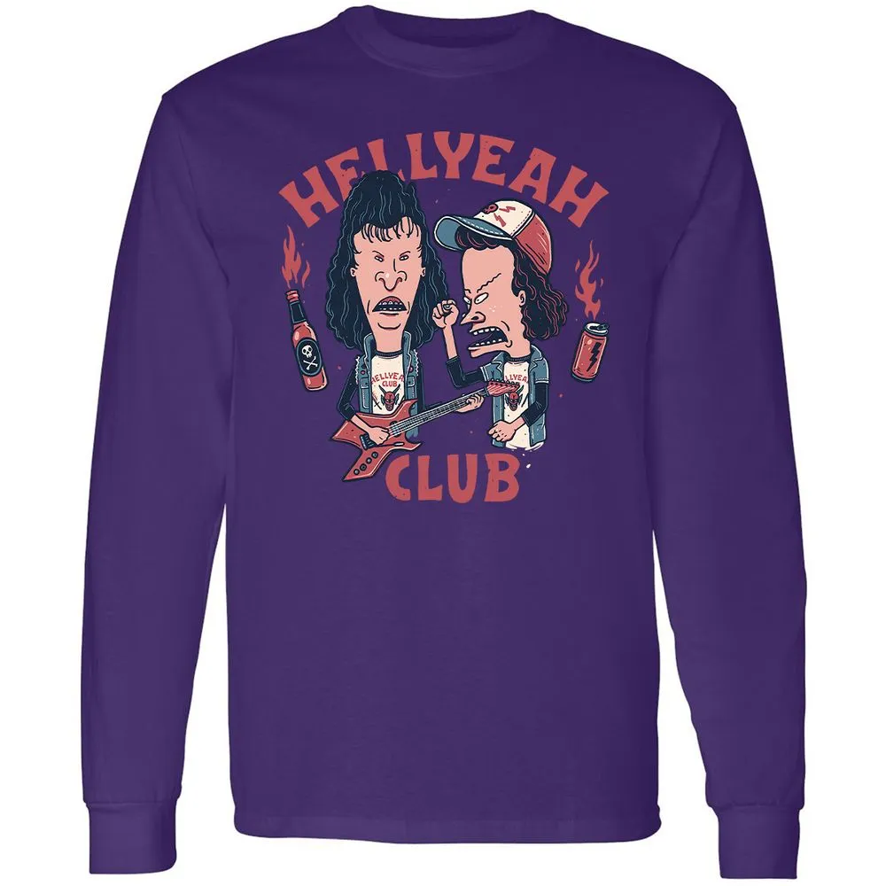 Long Sleeve T-Shirt - XZCGGC64 - Purple - 13
