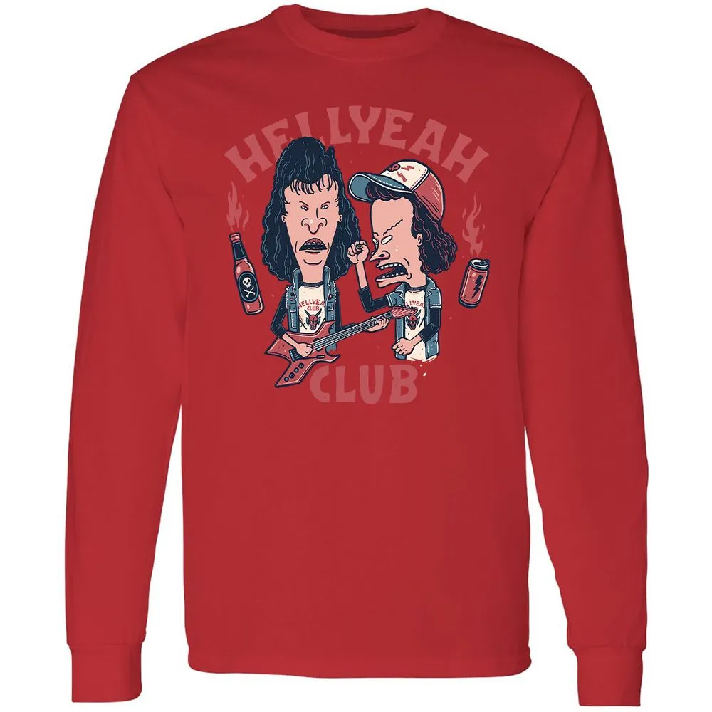 Long Sleeve T-Shirt - XZCGGC64 - Red - 14