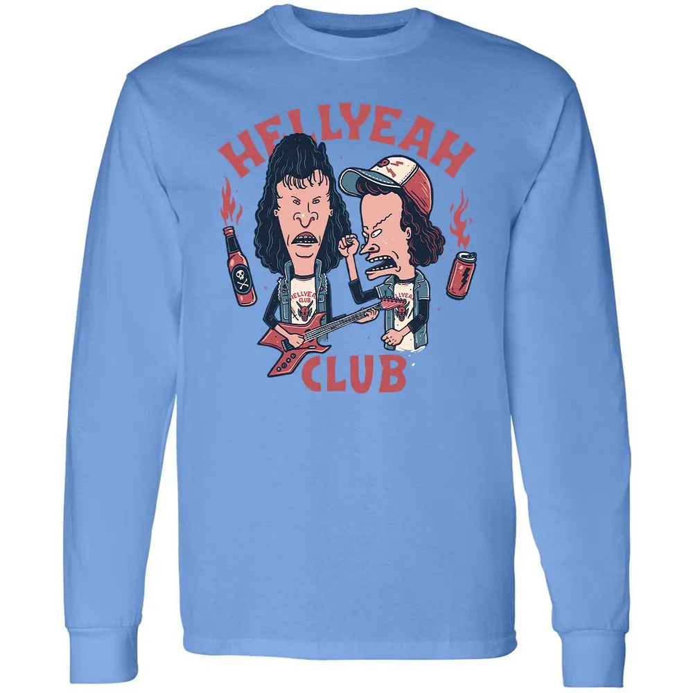 Long Sleeve T-Shirt - XZCGGC64 - Carolina Blue - 12