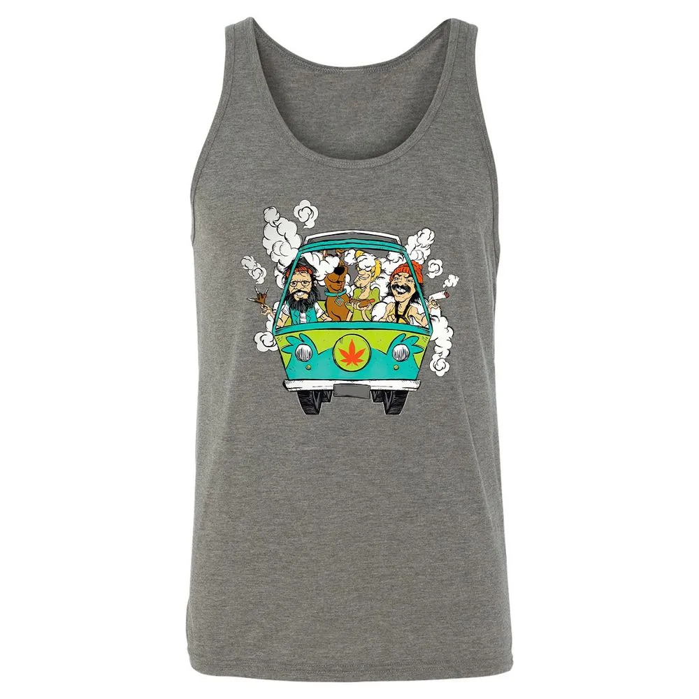 Unisex Jersey Tank - P4STY195 - Grey Triblend - 8