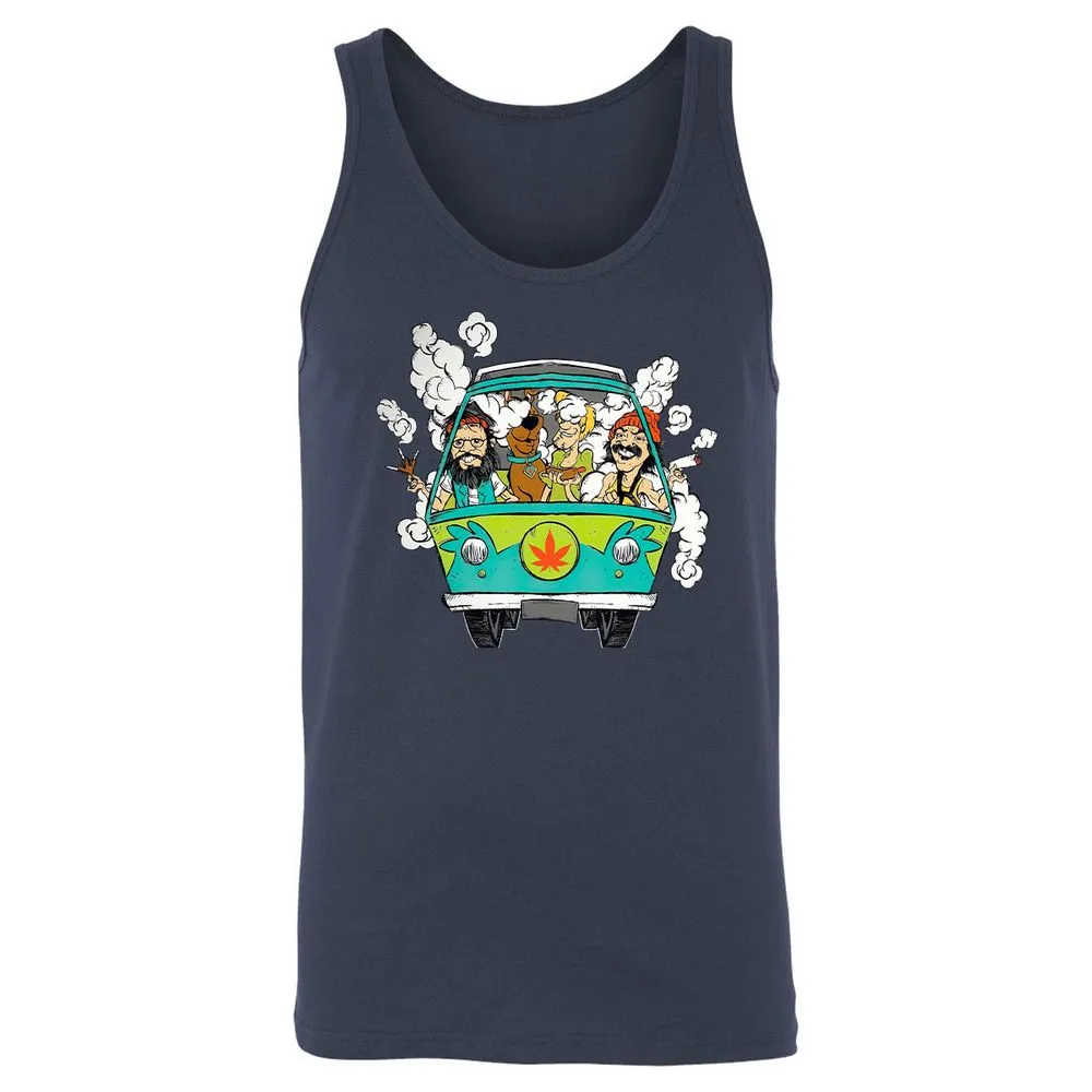 Unisex Jersey Tank - P4STY195 - Navy - 2