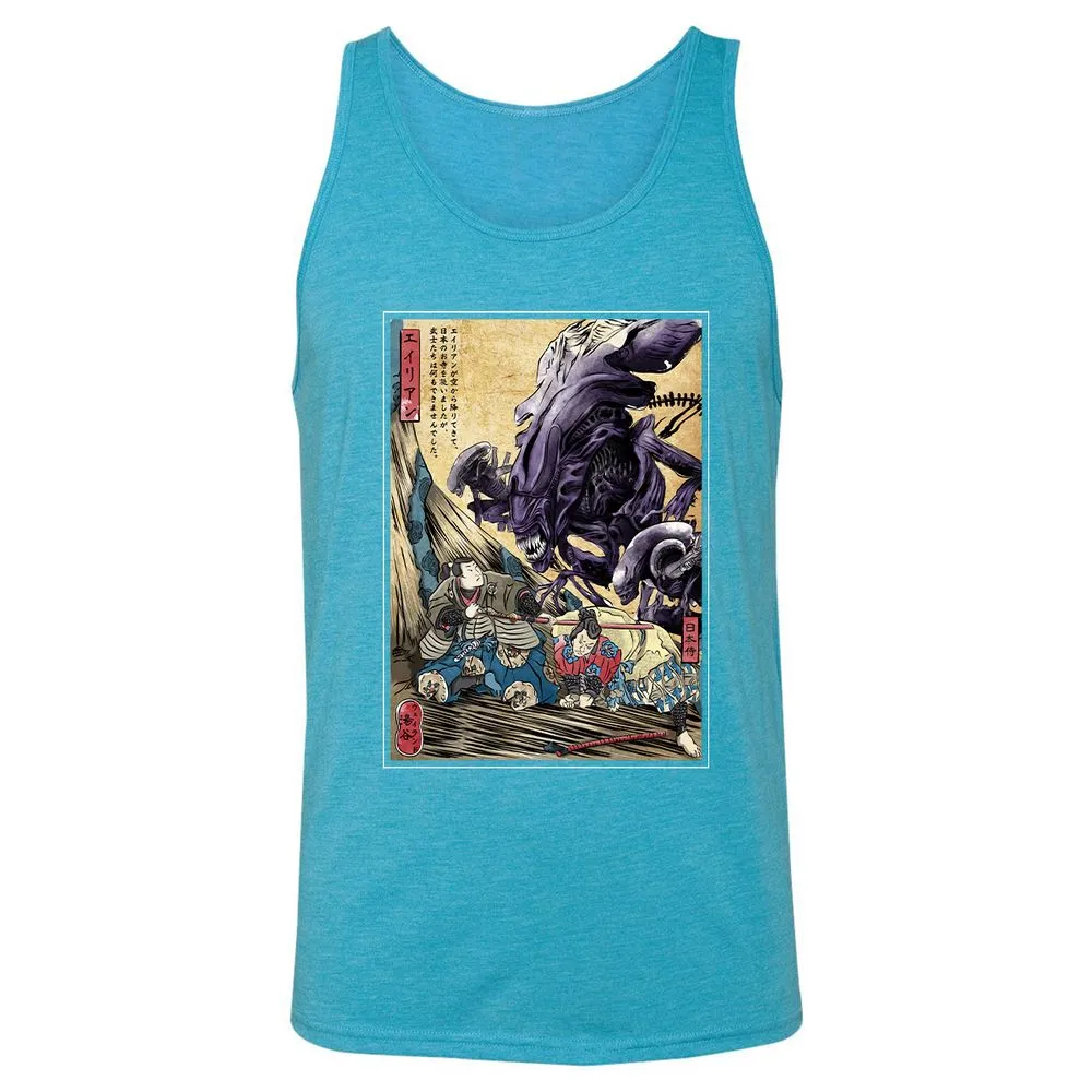 Unisex Jersey Tank - ECN49UVC - Aqua Triblend - 3