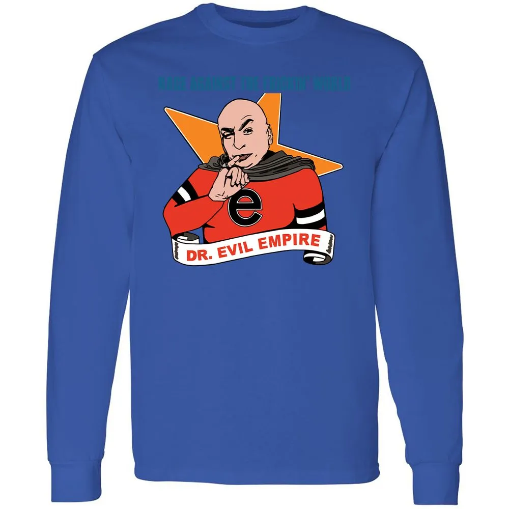 Long Sleeve T-Shirt - ZLTYEHKJ - Royal - 8