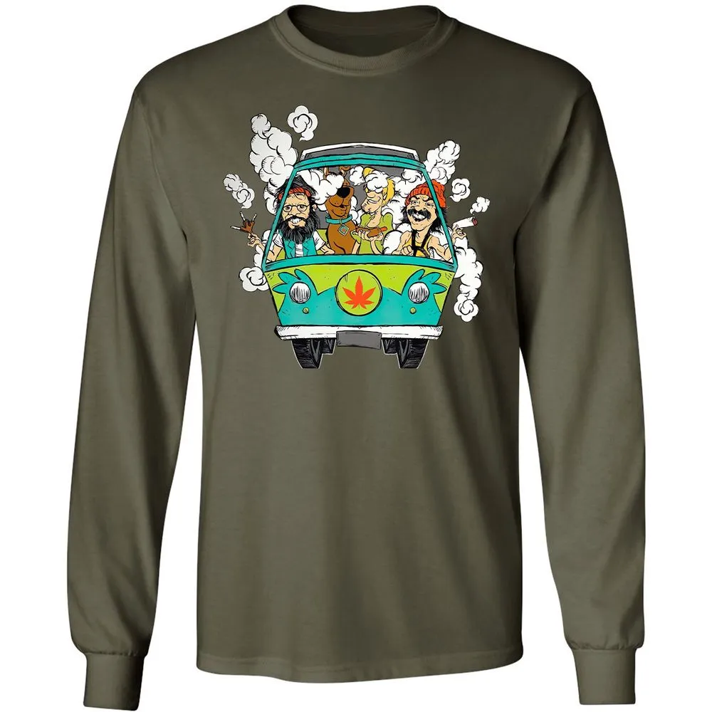 Long Sleeve T-Shirt - 9LMYPAH3 - Military Green - 16