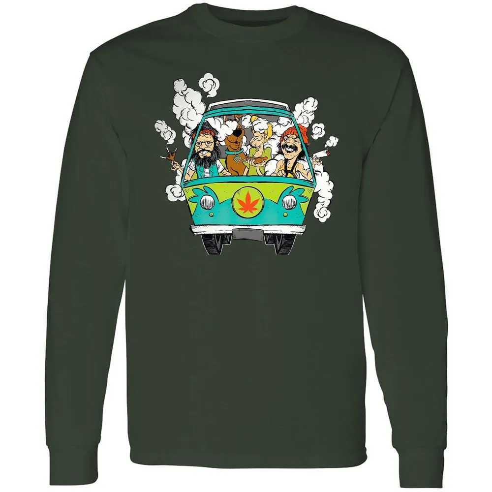 Long Sleeve T-Shirt - 9LMYPAH3 - Forest Green - 4
