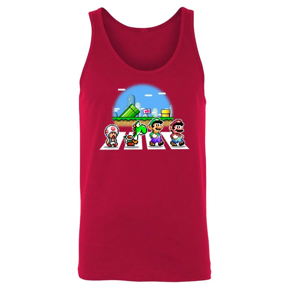 Unisex Jersey Tank - UMQCL3R2 - Red - 11