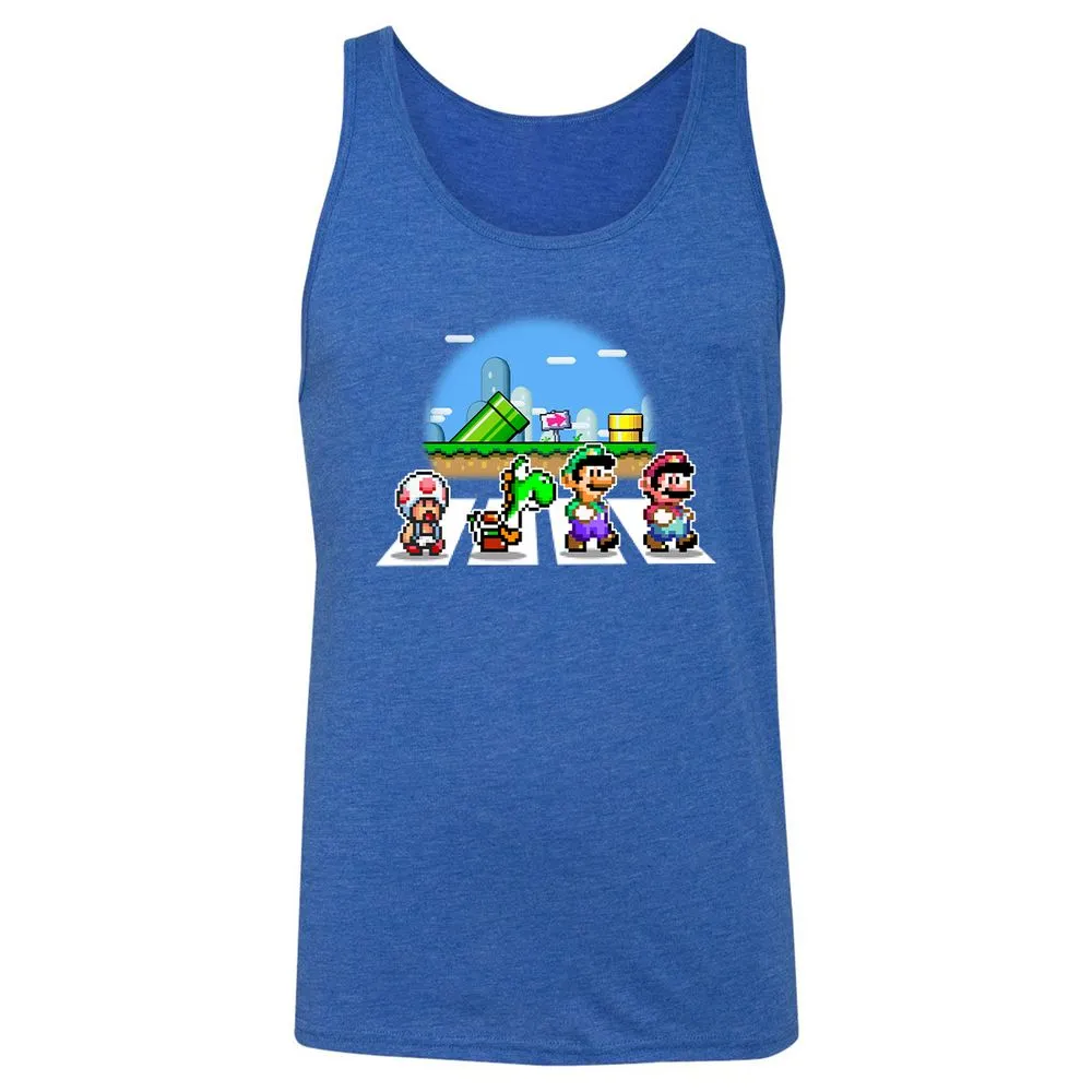 Unisex Jersey Tank - UMQCL3R2 - True Royal Triblend - 12