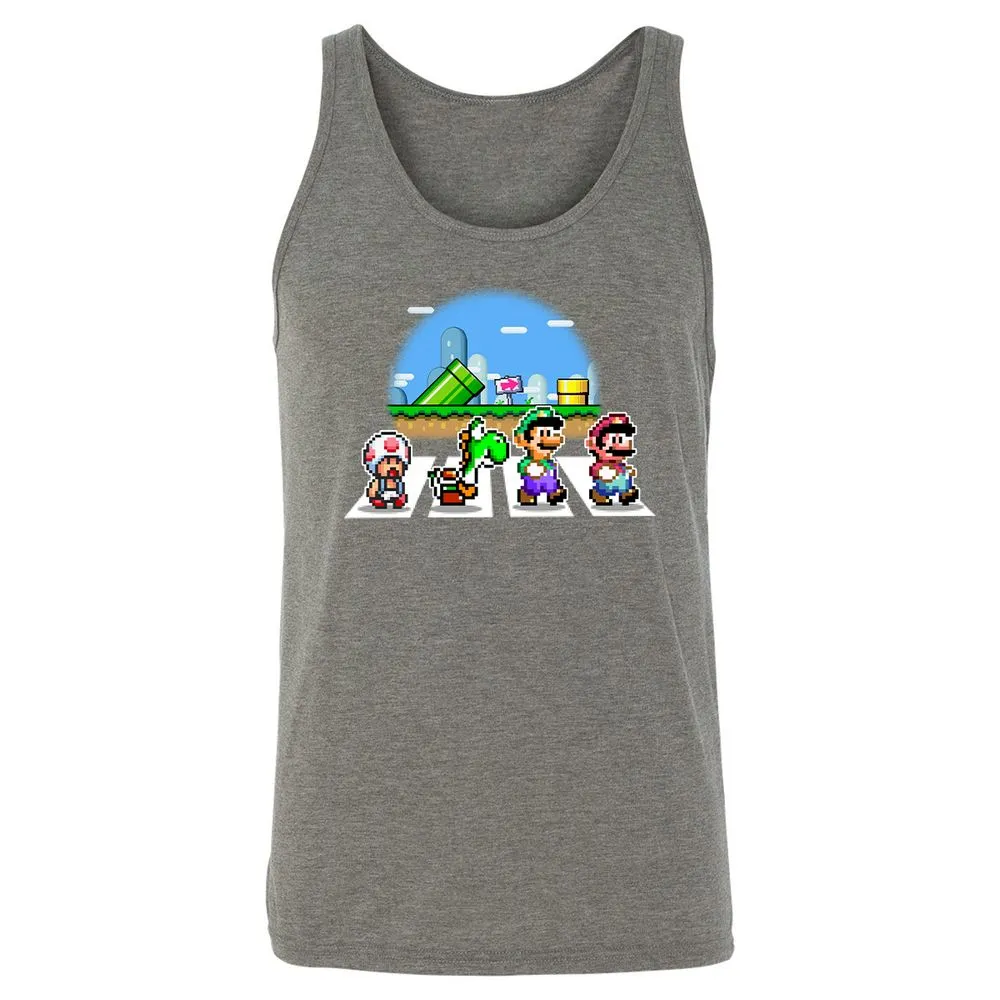 Unisex Jersey Tank - UMQCL3R2 - Grey Triblend - 8