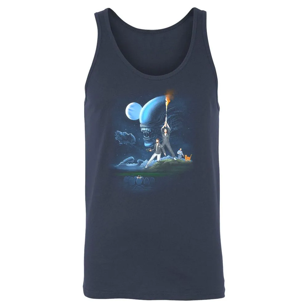 Unisex Jersey Tank - 3CA7MP8K - Navy - 2