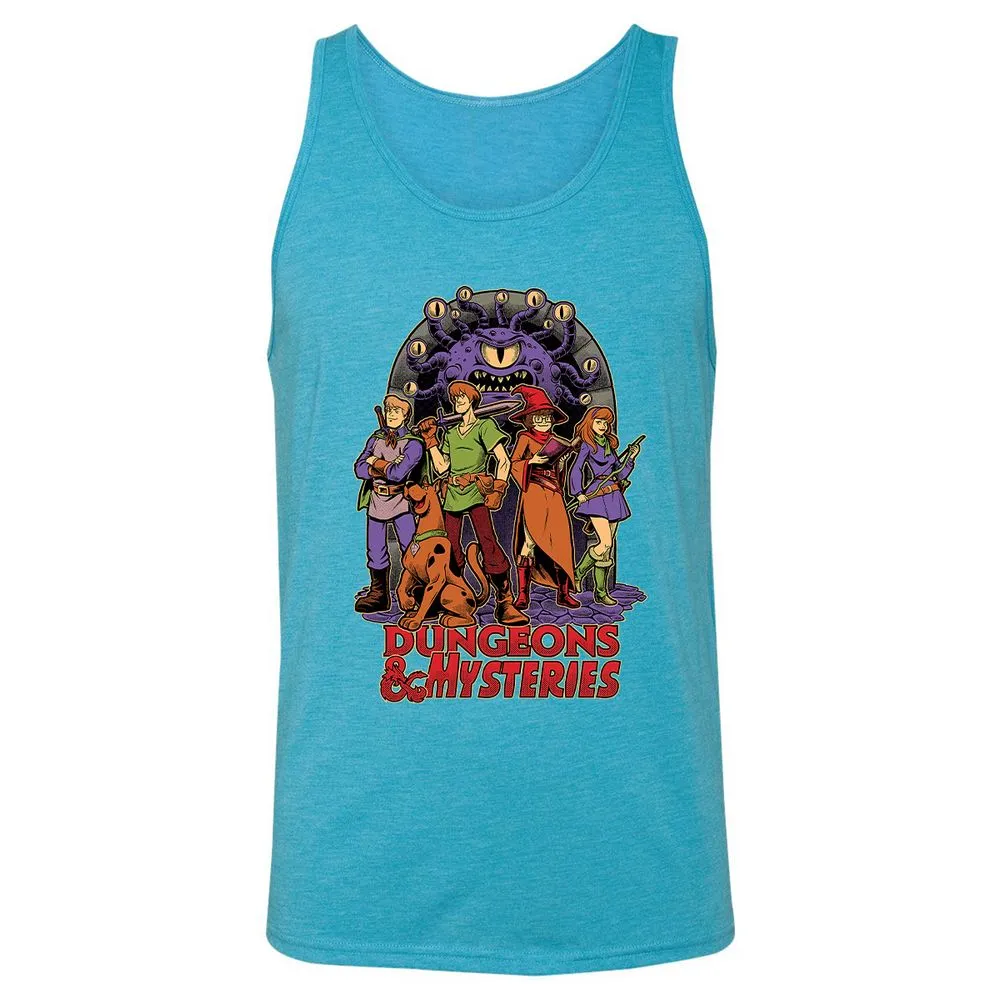Unisex Jersey Tank - Q4MWCCLA - Aqua Triblend - 3