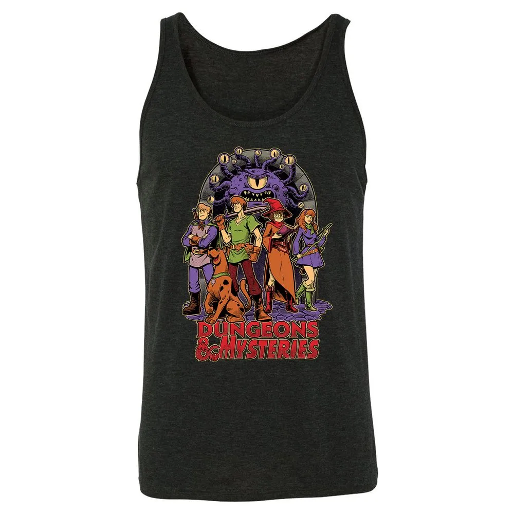 Unisex Jersey Tank - Q4MWCCLA - Charcoal Black Triblend - 5