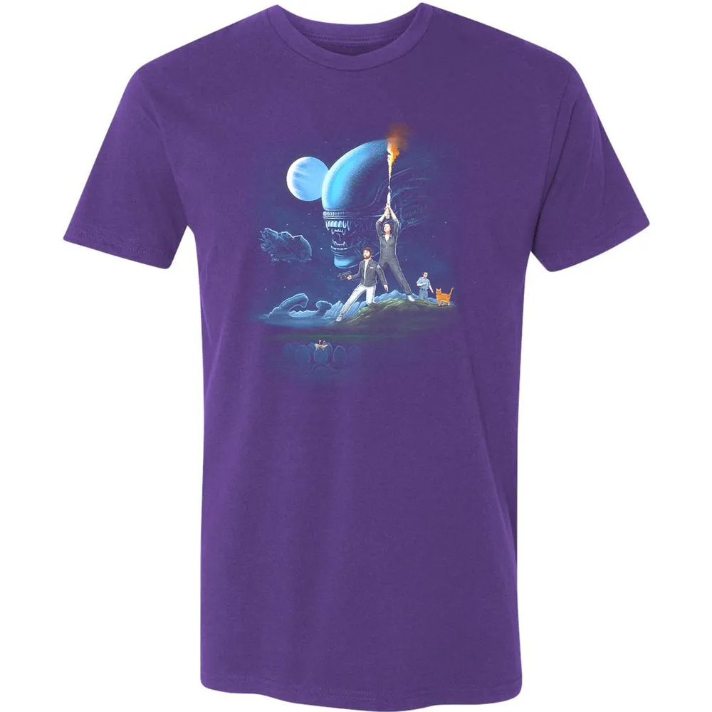 Premium Unisex T-Shirt - 4U517BU5 - Purple Rush - 7