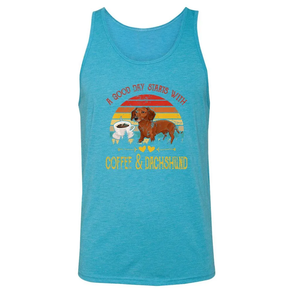 Unisex Jersey Tank - FGSZKYDQ - Aqua Triblend - 3