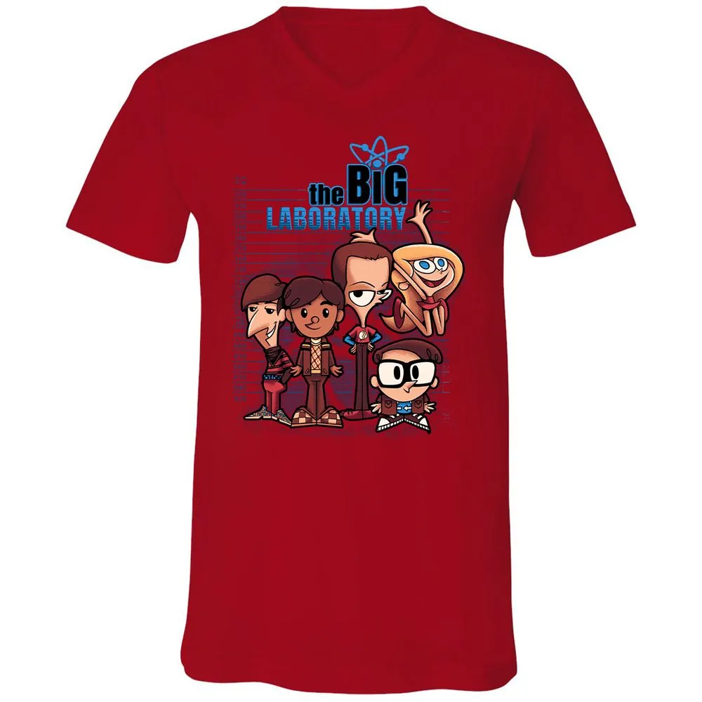 Unisex V-Neck T-Shirt - MA2MKFUB - Red - 3