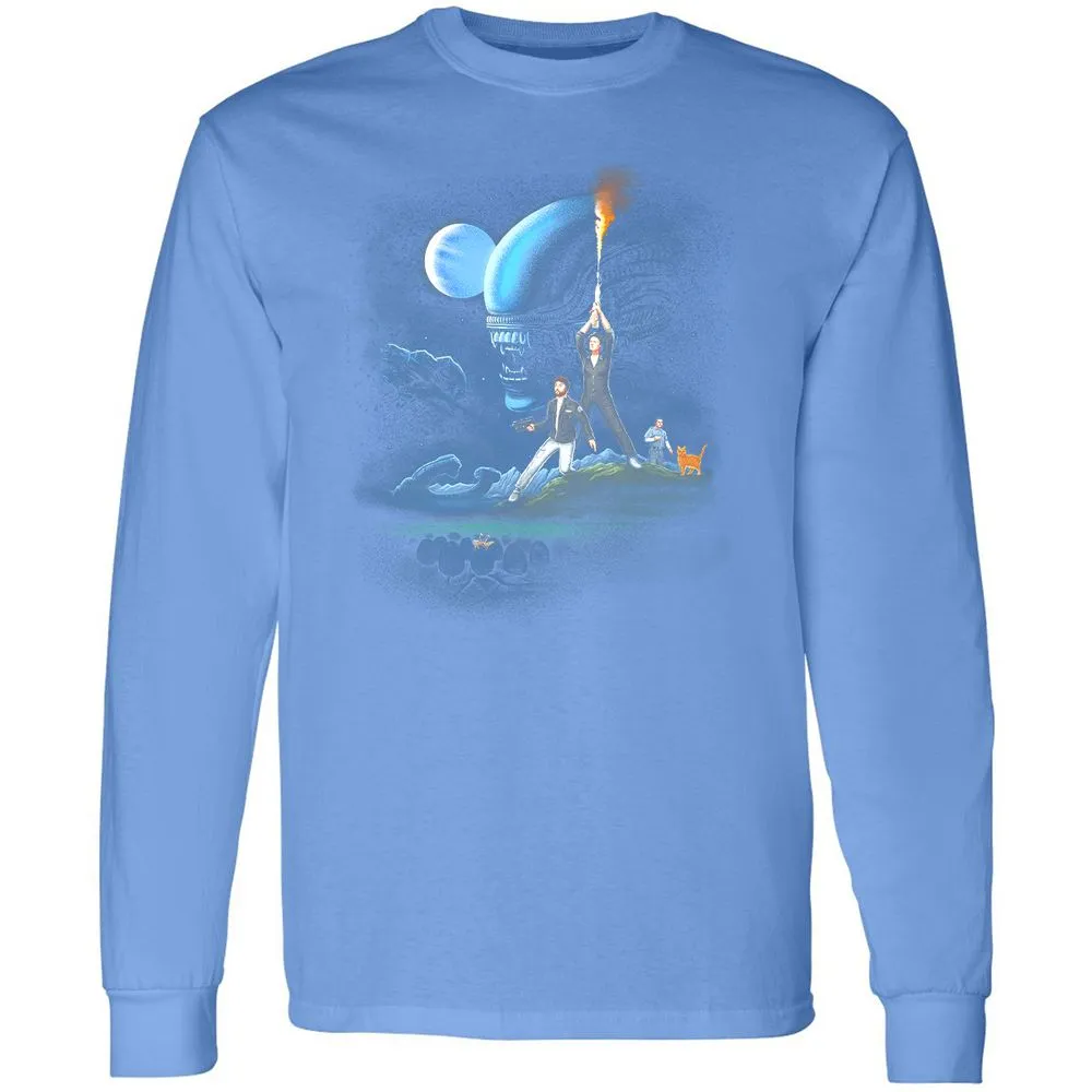 Long Sleeve T-Shirt - KU5NLDZS - Carolina Blue - 12