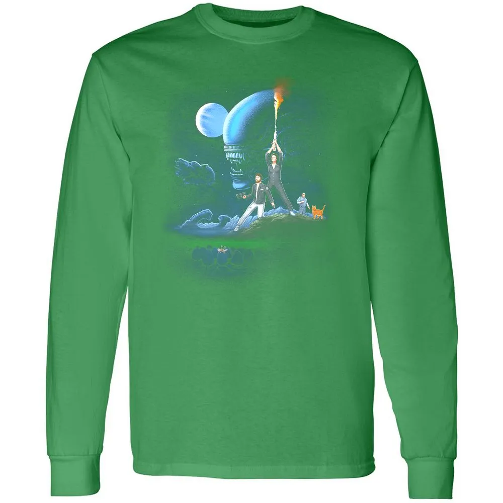 Long Sleeve T-Shirt - KU5NLDZS - Irish Green - 10