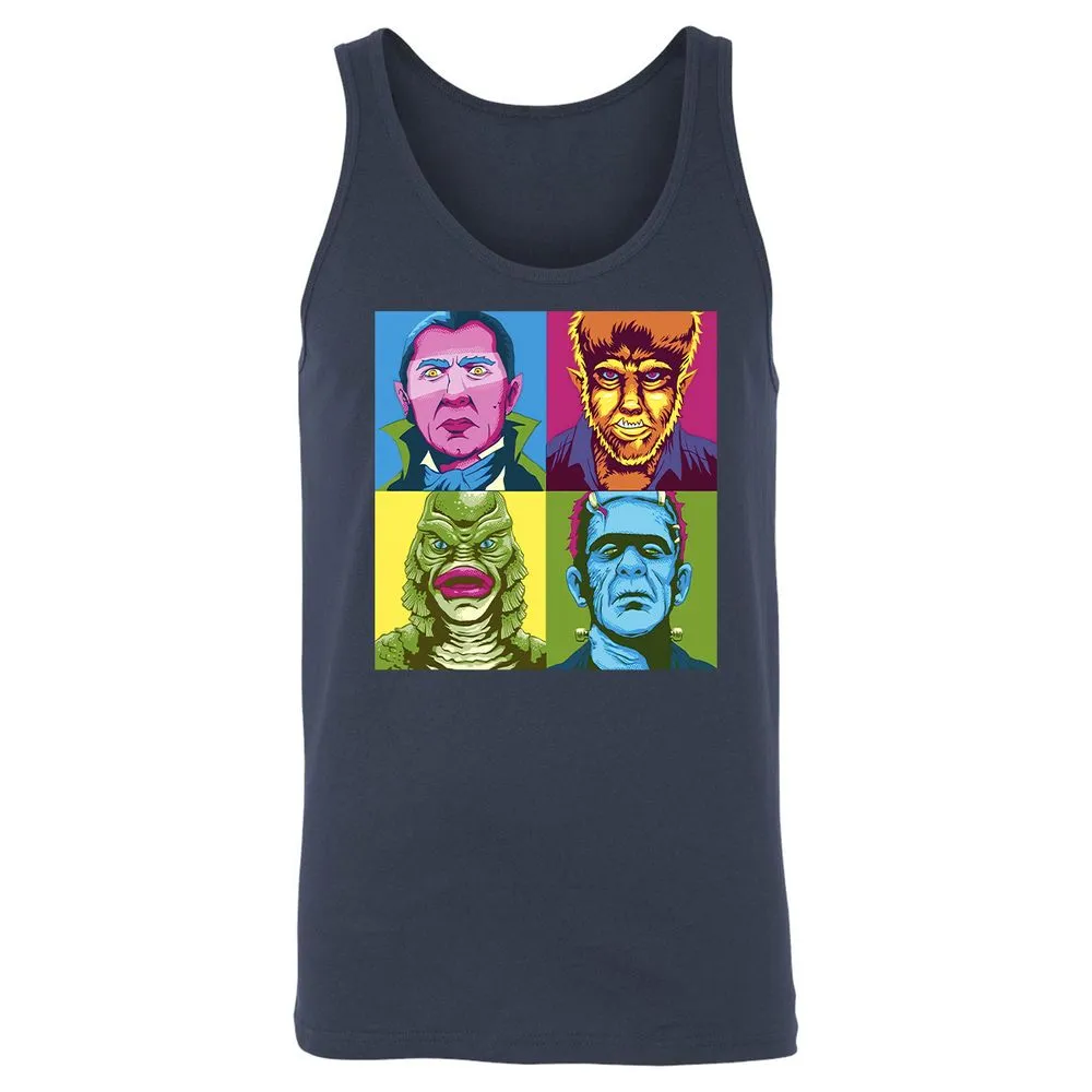 Unisex Jersey Tank - E517SMMQ - Navy - 2