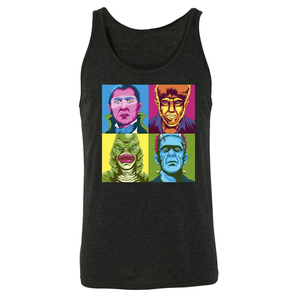 Unisex Jersey Tank - E517SMMQ - Charcoal Black Triblend - 5