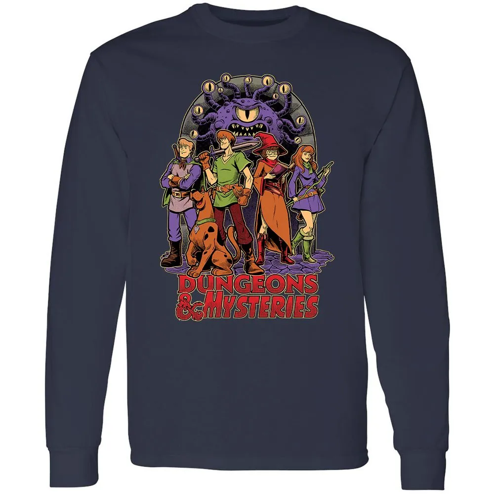 Long Sleeve T-Shirt - 4YF9QE5W - Navy - 2